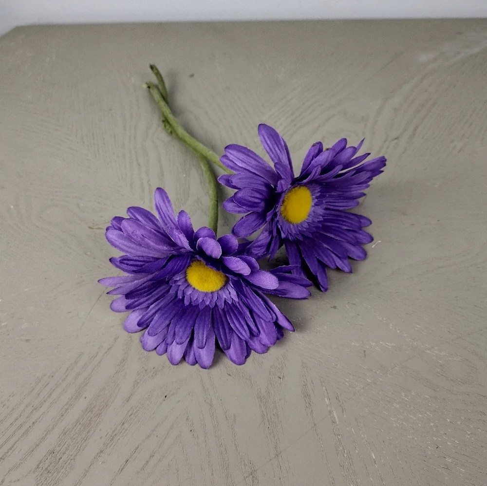 Vibrant Purple Artificial Flowers